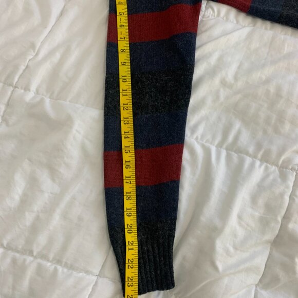 Columbia Mens Red / Blue Sweater - Picture 13 of 14